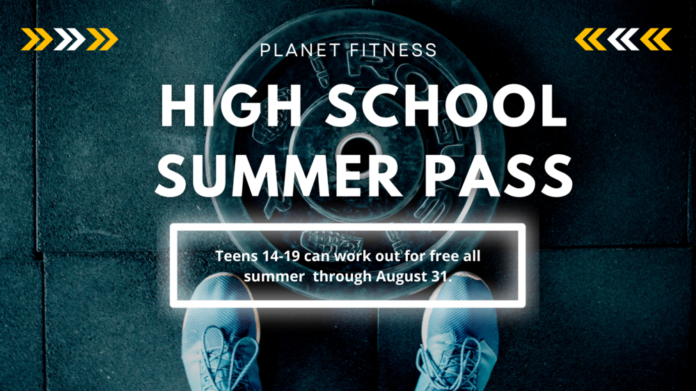 Planet Fitness HS Summer Pass 
