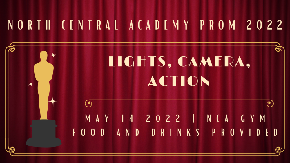 NCA Prom 2022 Lights, Camera, Action