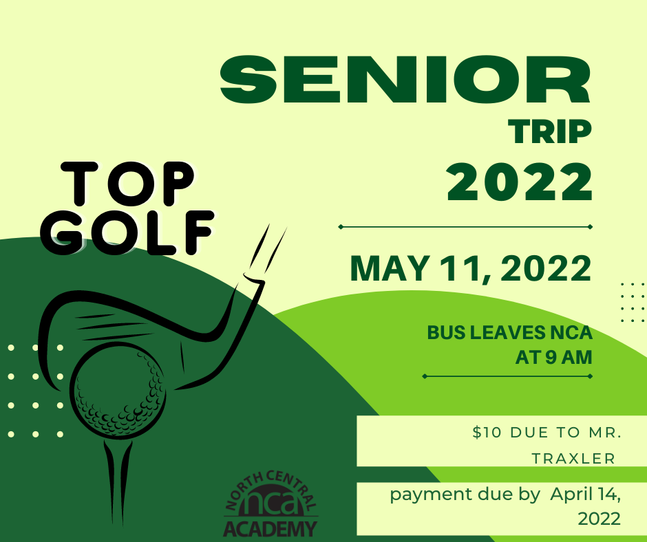 Senior Trip 2022 to Top Golf 