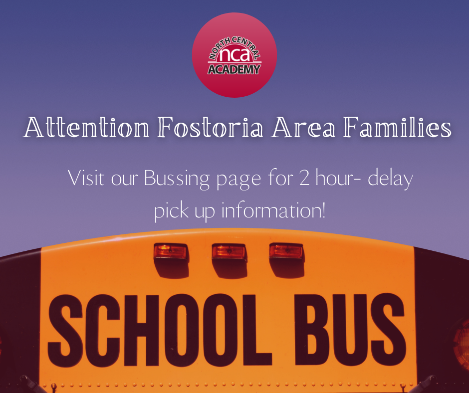 Fostoria bus 2 hours delay schedule