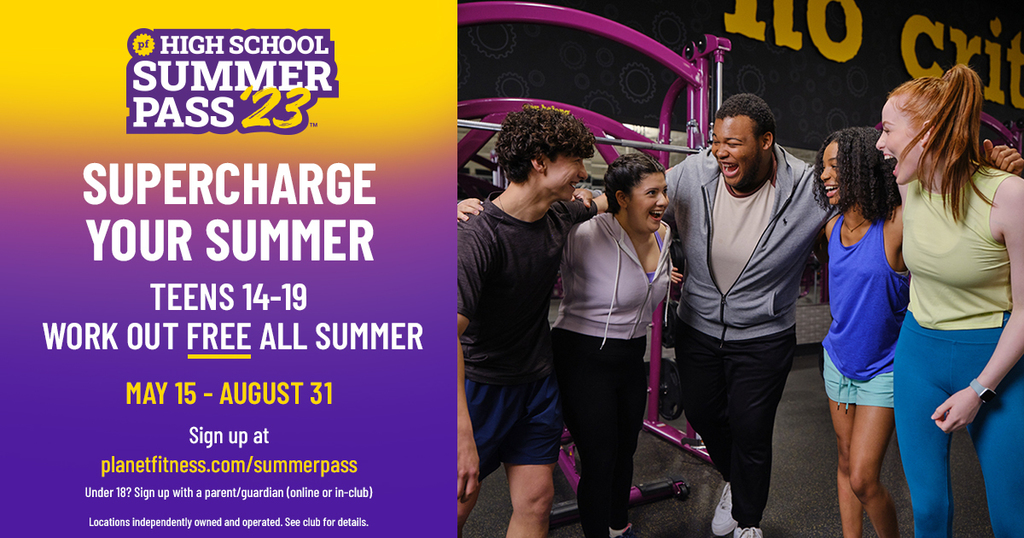 Planet Fitness FREE Summer